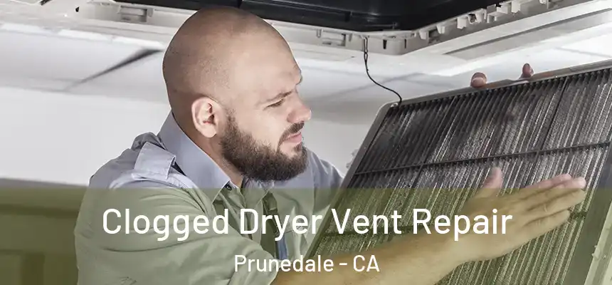 Clogged Dryer Vent Repair Prunedale - CA